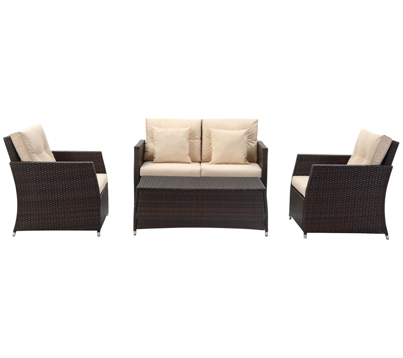 Parry 4-Piece Outdoor Living Set by Safavieh — Main view