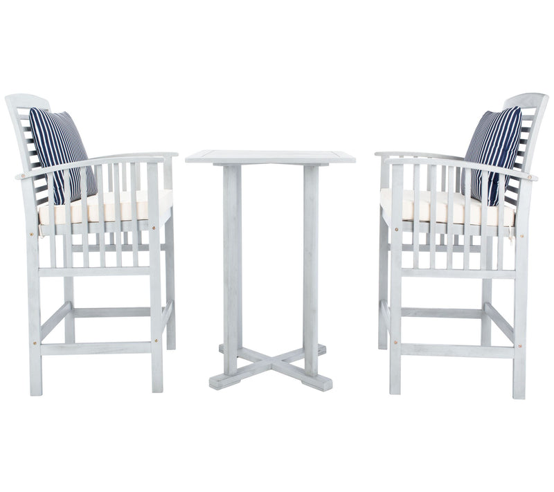Pate 3-Pc Bar Table Bistro Set by Safavieh — Main view