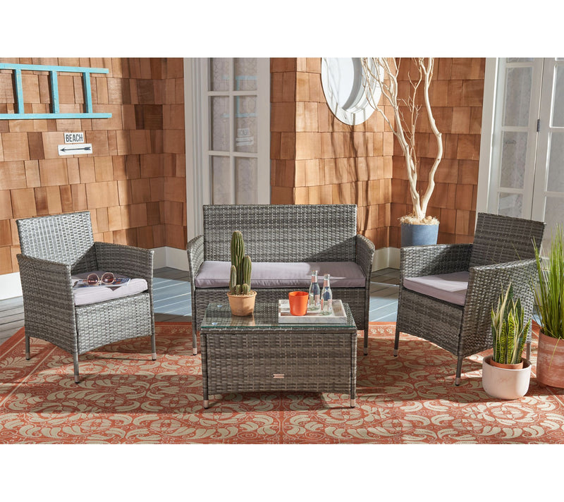 Bandele 4-Piece Living Set by Safavieh — View 4