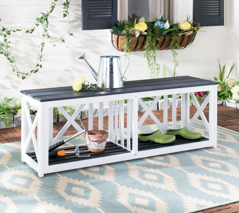 Branco Bench by Safavieh — View 2