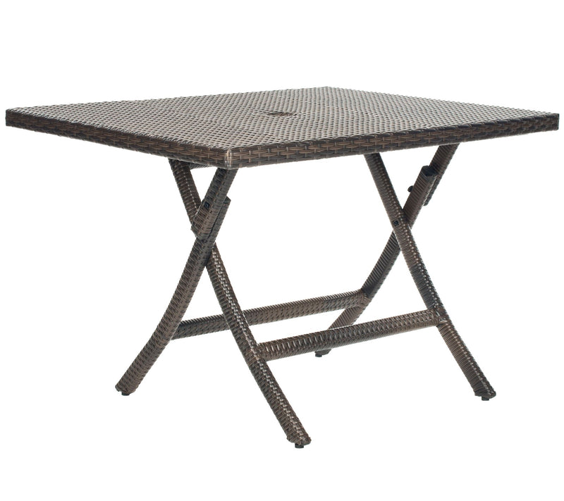 Samana Sqaure Folding Table by Safavieh — View 3