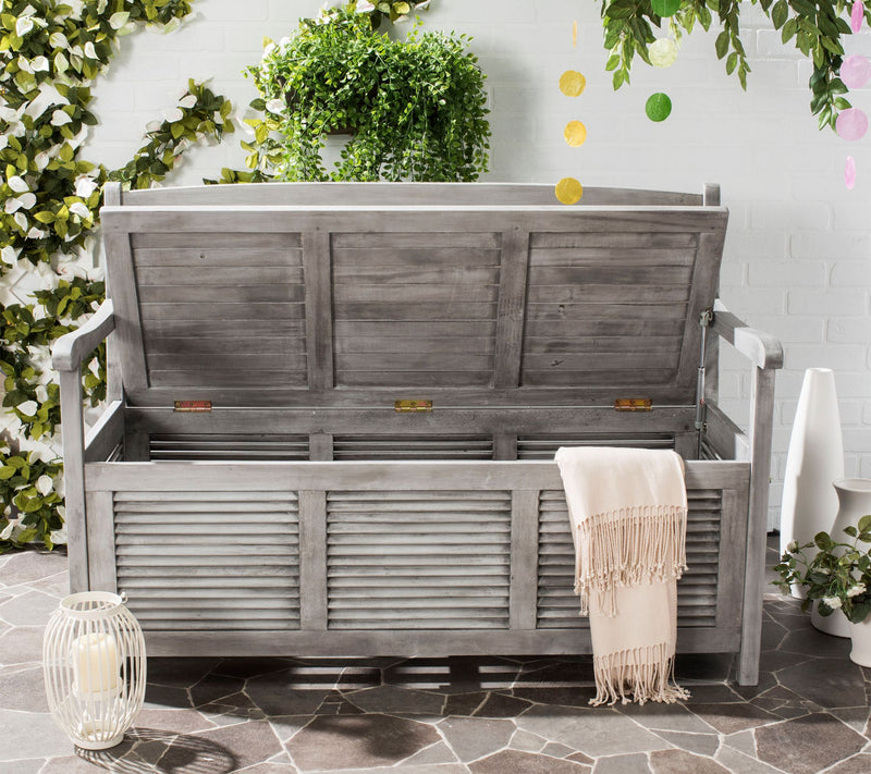 Brisbane Storage Bench by Safavieh — View 2