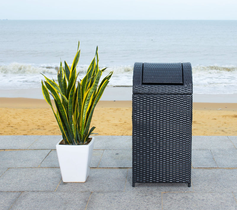 Serapis Trash Bin by Safavieh — View 6