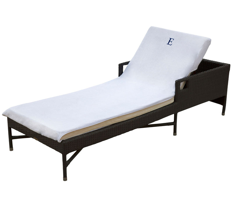 Superior Cotton Terry Deep Pocket Monogrammed Lounge Covers — View 7