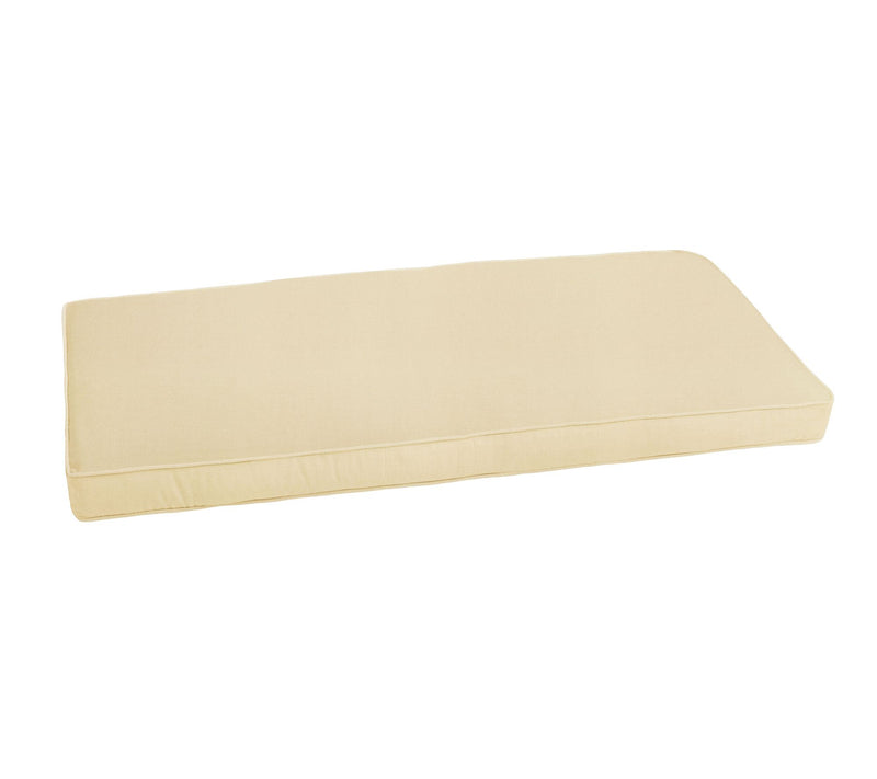 Sunbrella Indoor/Outdoor Corded Bench Cushion — Main view