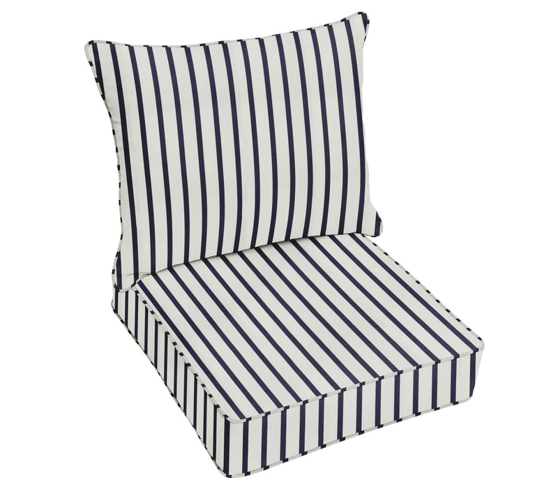 Sunbrella Deep Seating Pillow and Cushion Set — View 3