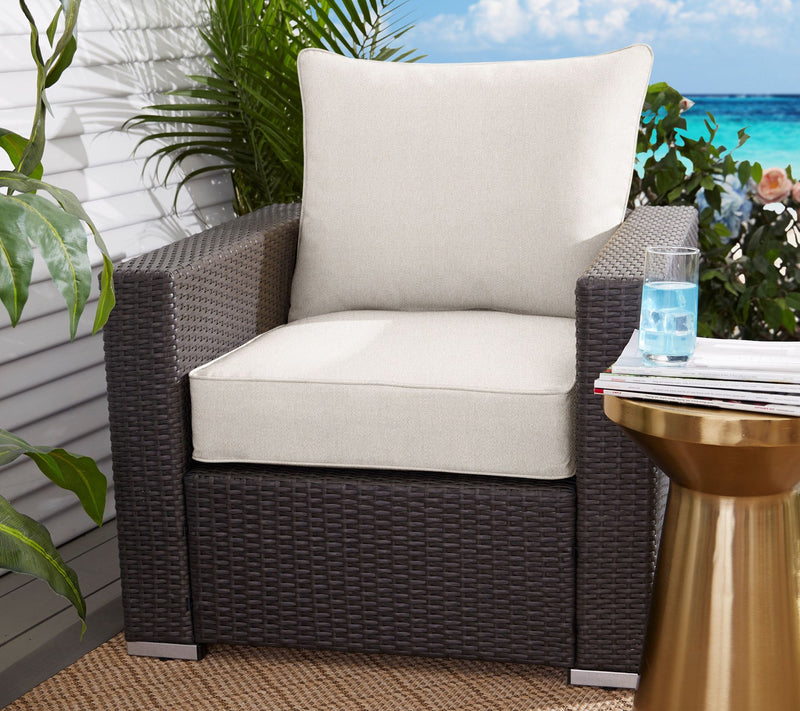 Sunbrella Deep Seating Pillow and Cushion Set — View 24