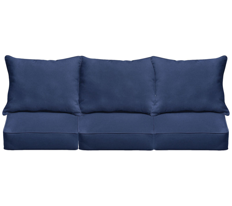 Deep Seating Sofa Pillow & Cushion Set 23x25x5 — View 11