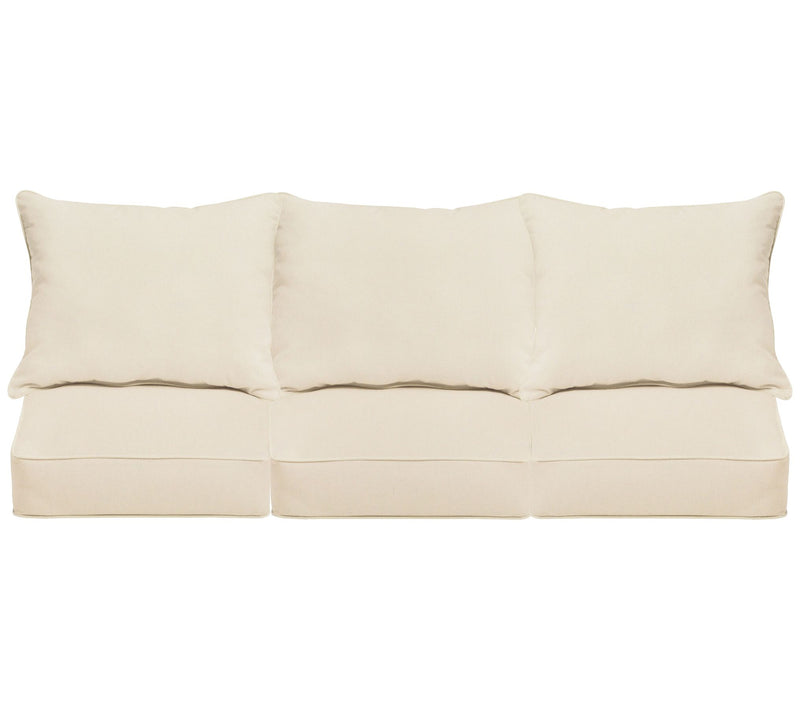 Deep Seating Sofa Pillow & Cushion Set 23x25x5 — View 9
