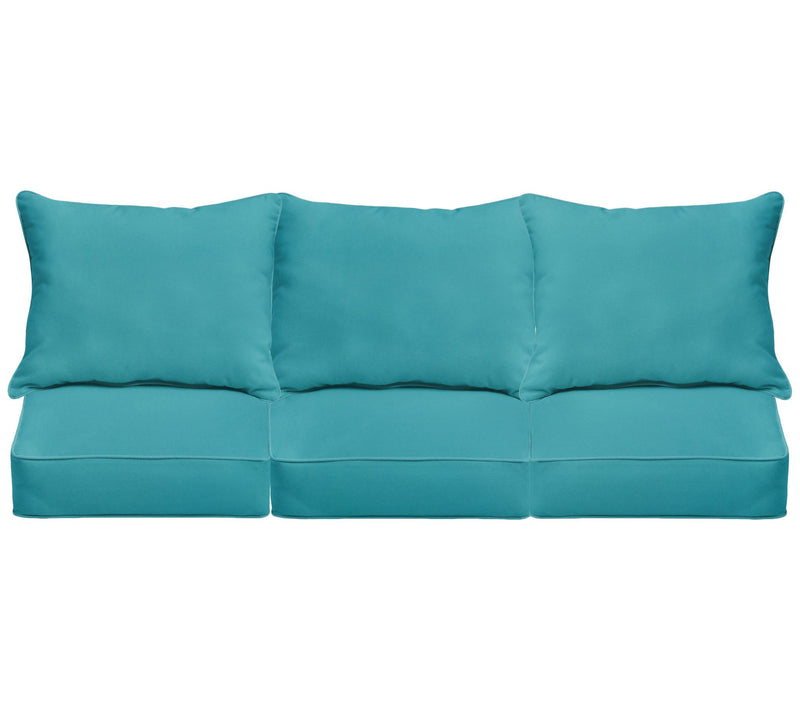 Deep Seating Sofa Pillow & Cushion Set 23x25x5 — View 3