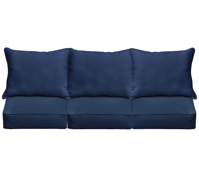 Sunbrella Deep Seating Sofa Pillow and CushionSet 23x25x5 — View 7
