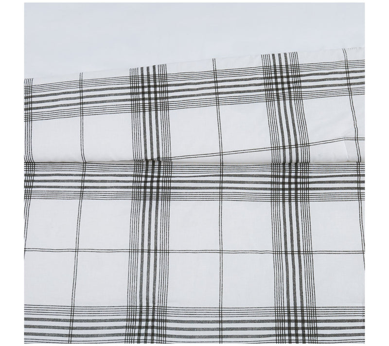 Cottage Classics Cottage Plaid 3-Piece King Comforter Set — View 4