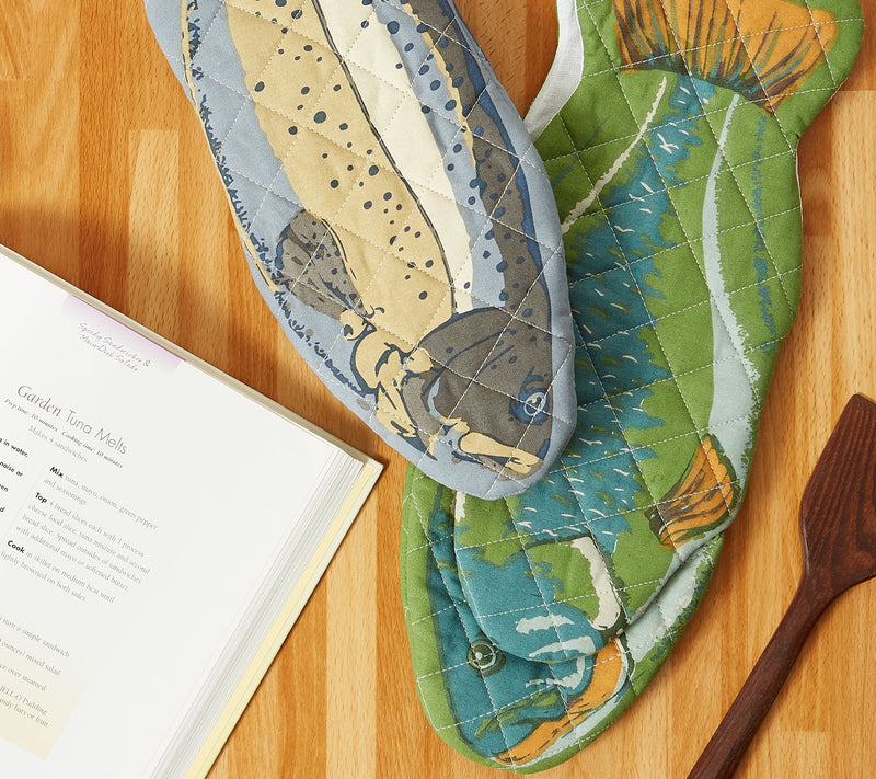 Design Imports Fish Oven Mitt Set of 2 — View 2