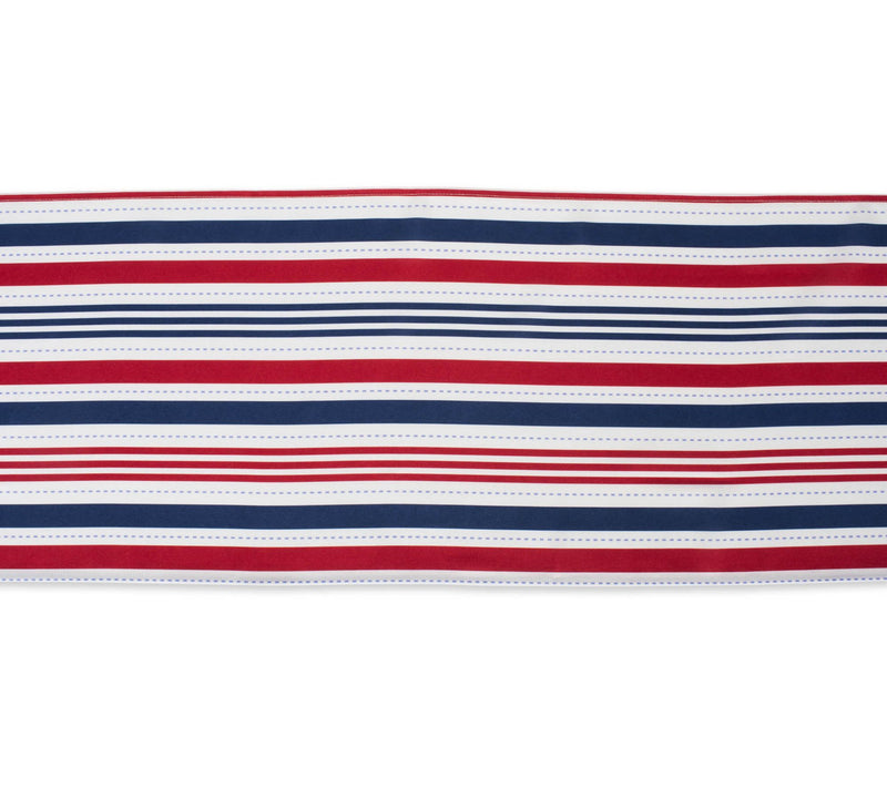 Design Imports Patriotic Outdoor Table Runner 14" x 108" — View 5
