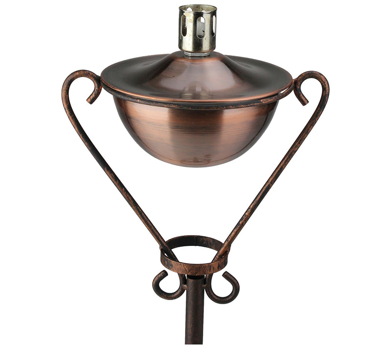 DAK Half Moon Garden Oil Lamp Torch — View 3