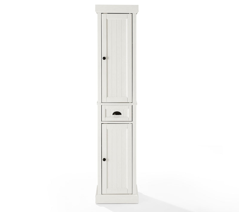 Seaside Tall Linen Cabinet by Crosley — View 2