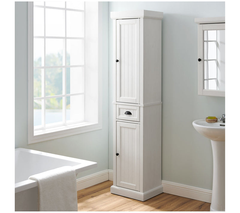Seaside Tall Linen Cabinet by Crosley — View 5