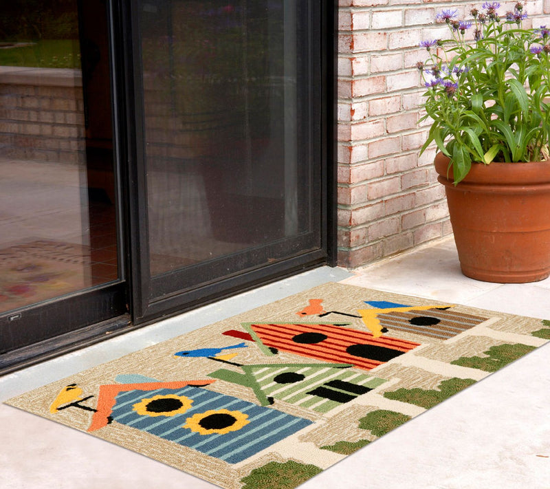 Lush Decor Frontporch Birdhouses In/Out Rug 20"x30" — View 2