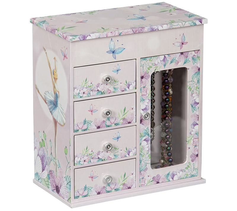 Mele & Co. Liliana Girl's Musical Ballerina Jewelry Box — Main view