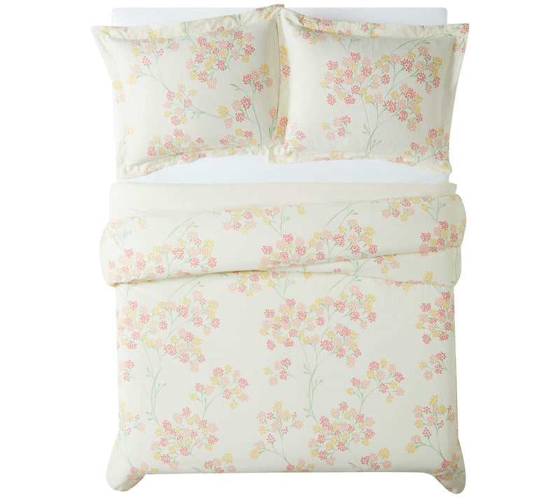 Brooklyn Loom Vivian King Duvet Cover Set — View 3