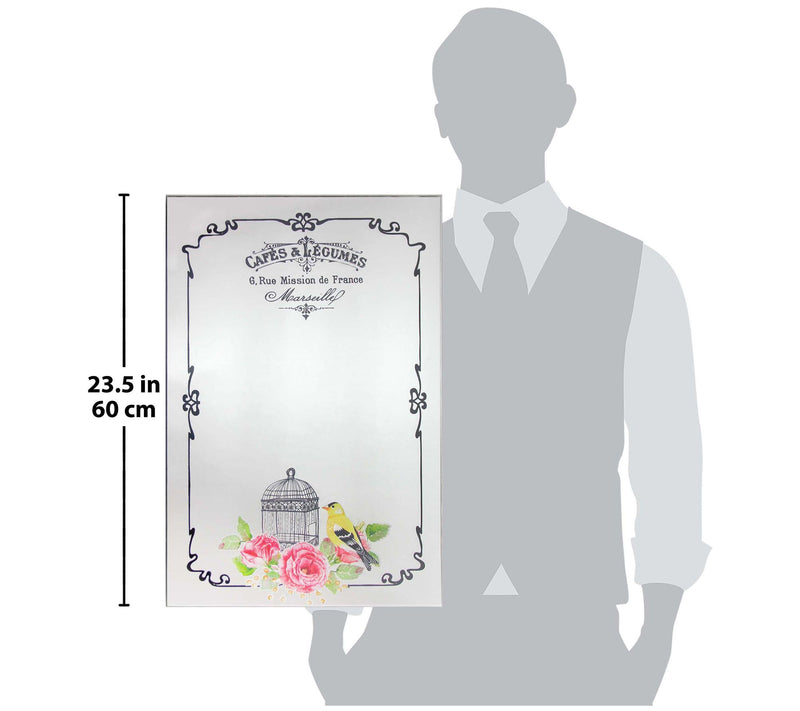 Infinity Instruments 23.5" Decorative Wall Mirror Silver — View 4