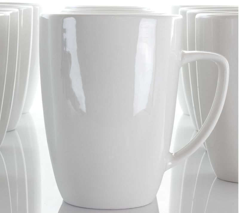 Elama Riley 12-Piece 12-oz Porcelain Mug Set — View 6