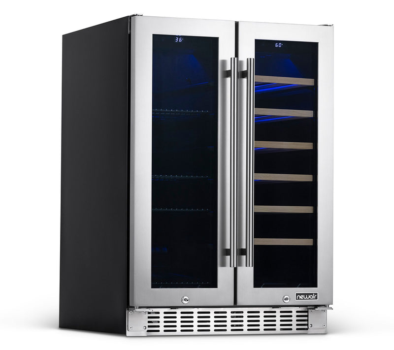 NewAir 24" Premium Built-in Dual Zone Beverageridge — Main view