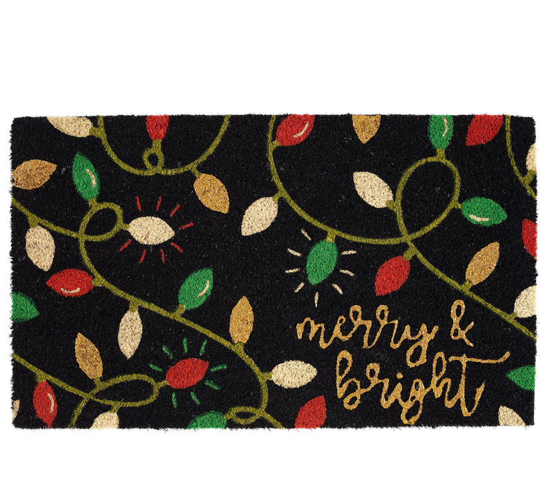 Design Imports Merry & Bright Lights Doormat — Main view