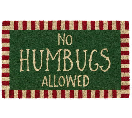 Design Imports No Humbugs Doormat