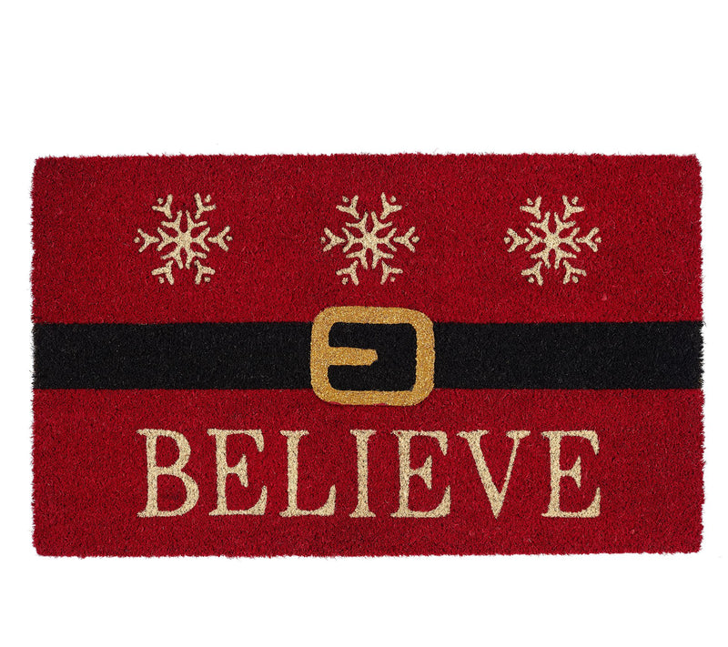 Design Imports Believe Santa Doormat — Main view