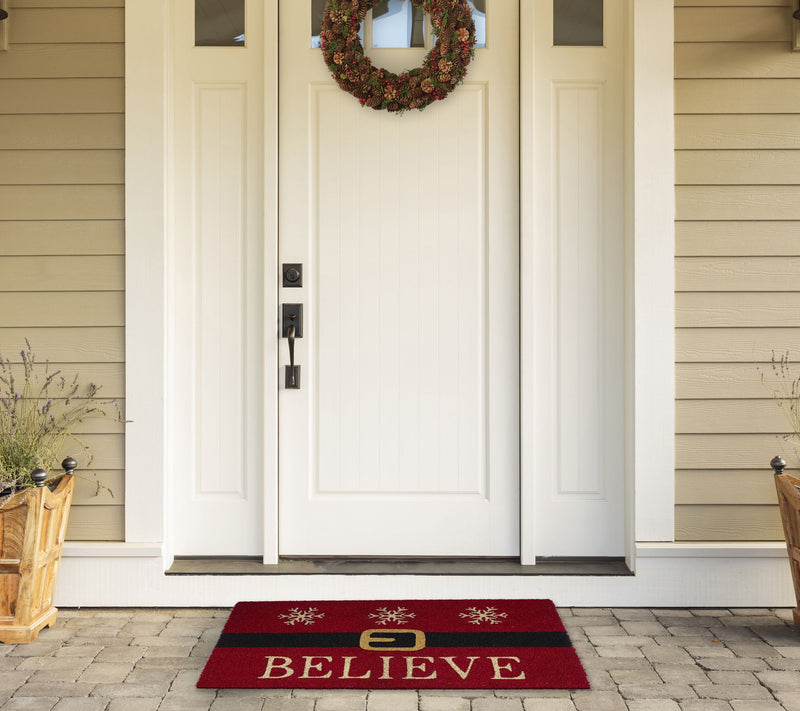 Design Imports Believe Santa Doormat — View 3