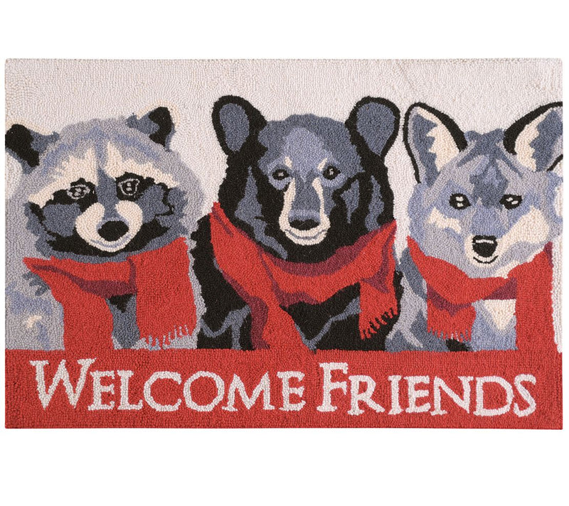 C&F Home Welcome Friends Rug — Main view