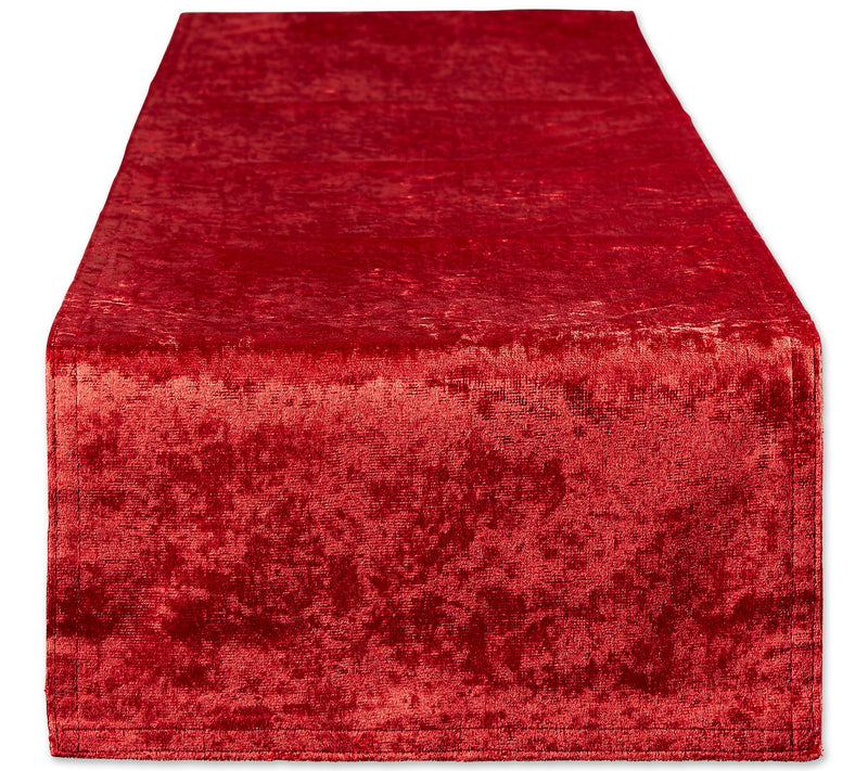 Design Imports 14"x72" Velvet Table Runner — View 7