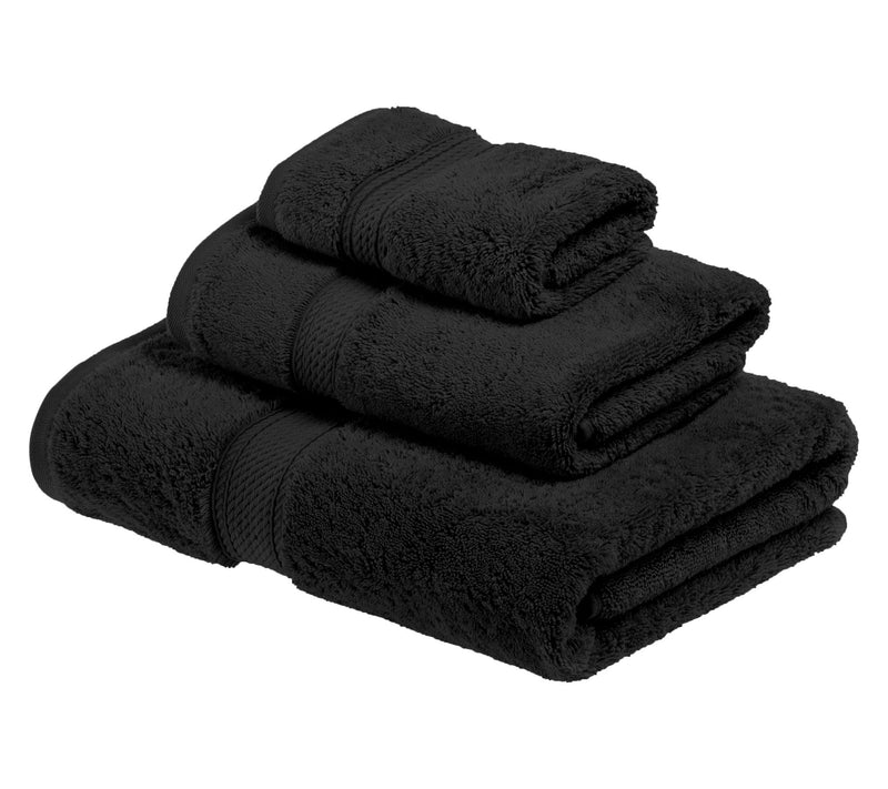 Superior Egyptian Cotton 3-Piece Solid Absorbent Towel Set — View 3