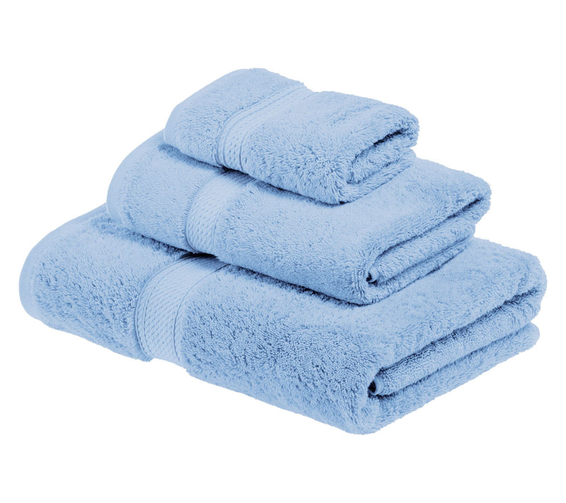 Superior Egyptian Cotton 3-Piece Solid Absorbent Towel Set — View 19