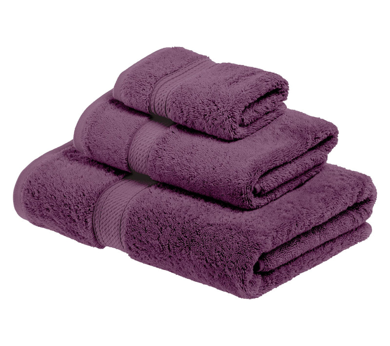 Superior Egyptian Cotton 3-Piece Solid Absorbent Towel Set — View 23