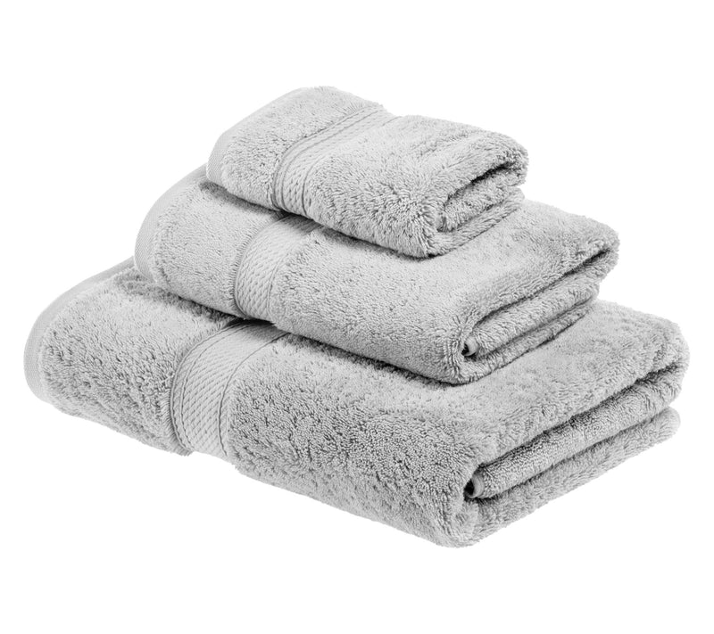 Superior Egyptian Cotton 3-Piece Solid Absorbent Towel Set — View 33