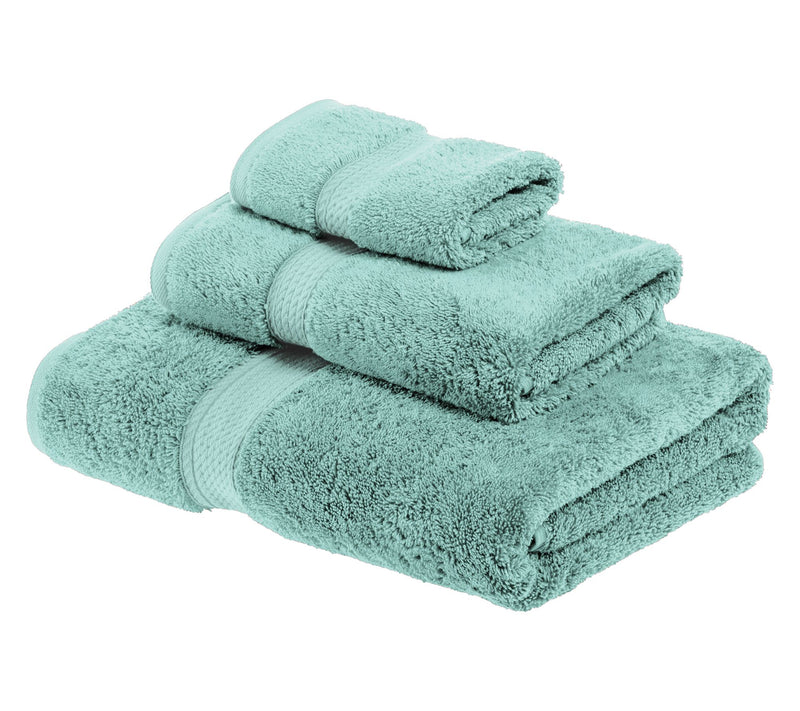 Superior Egyptian Cotton 3-Piece Solid Absorbent Towel Set — View 31
