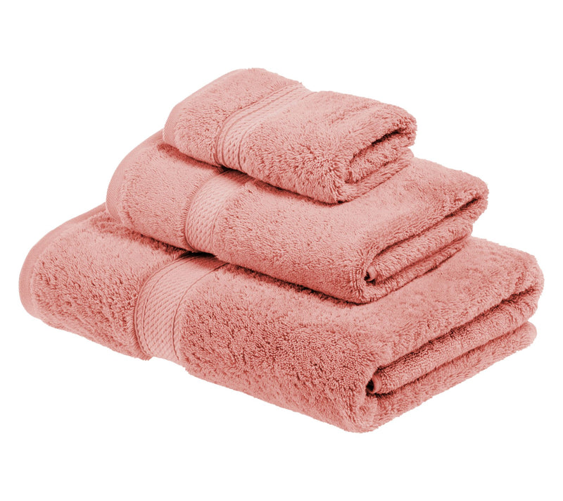 Superior Egyptian Cotton 3-Piece Solid Absorbent Towel Set — View 37