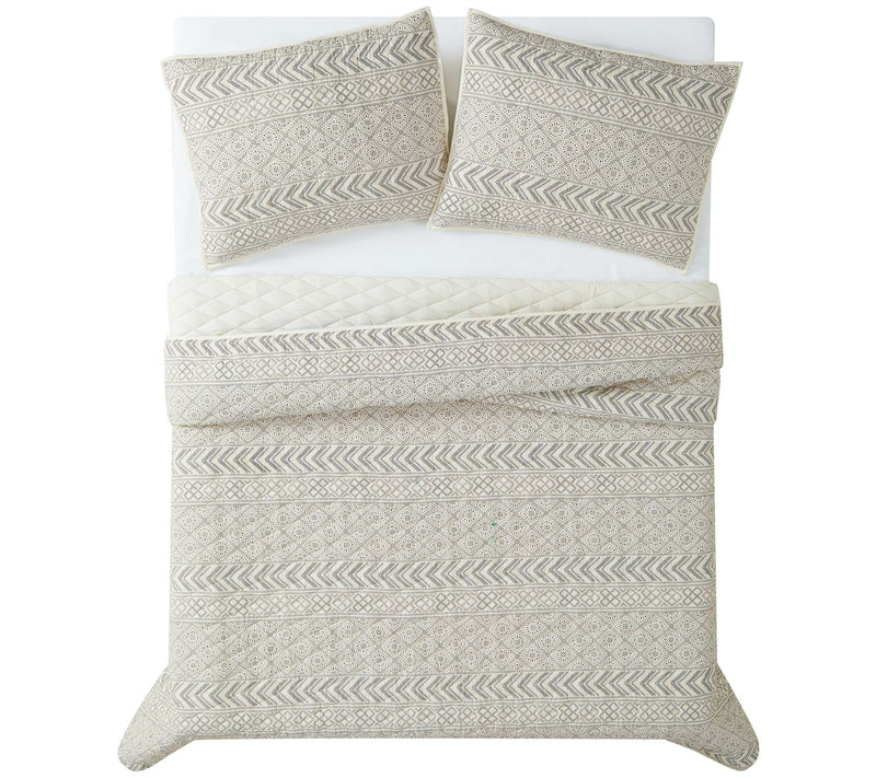 Brooklyn Loom Chase King Quilt Set — View 4