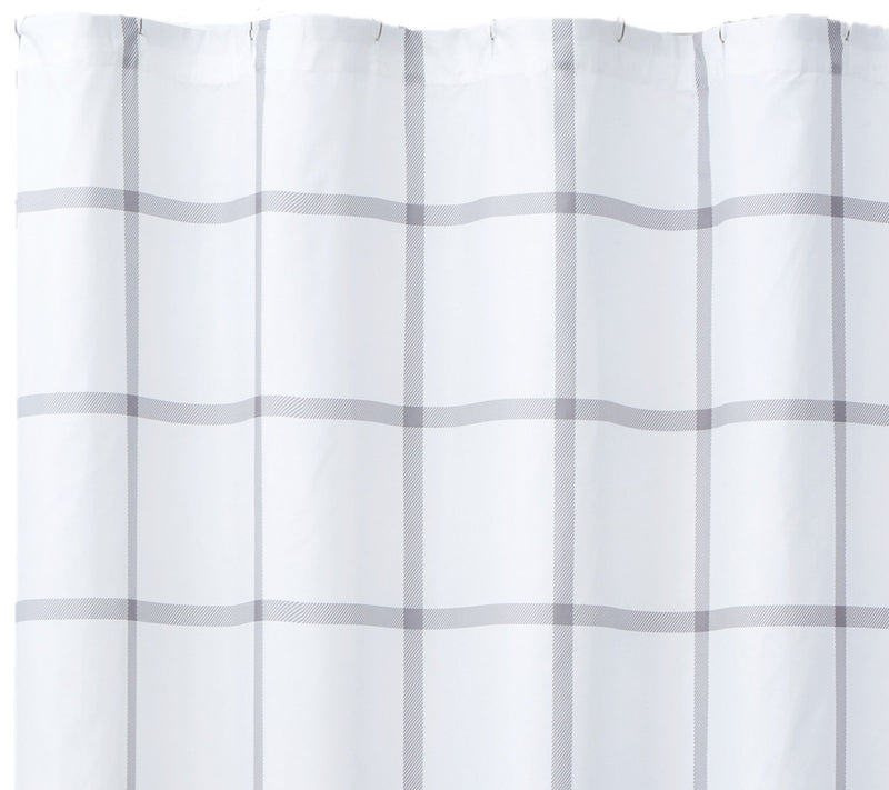 Truly Soft Windowpane Shower Curtain — View 2