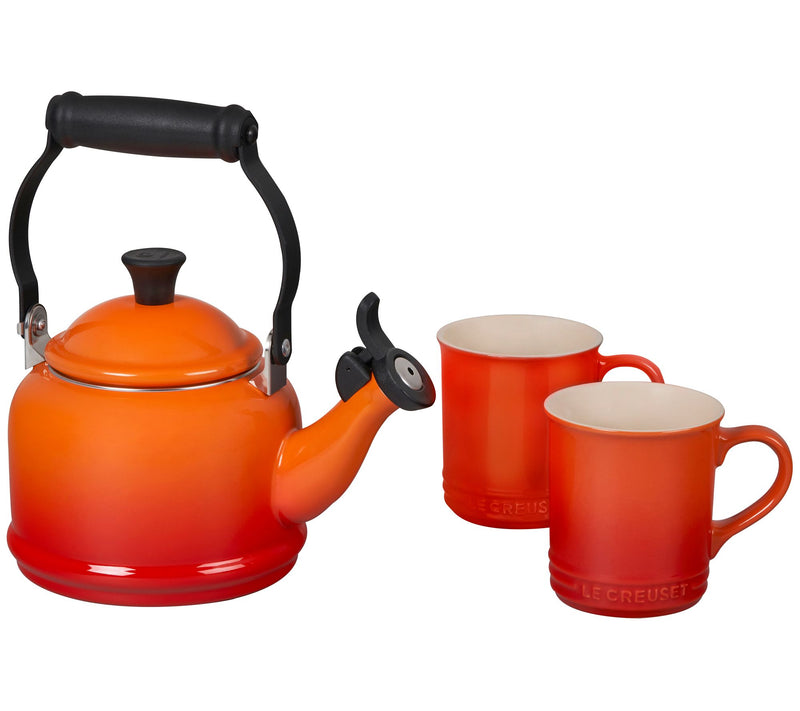 Le Creuset Demi Kettle and Mugs Set — View 9