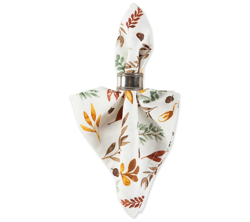 Design Imports Falling Leaves Print Napkin Set/6 — View 5