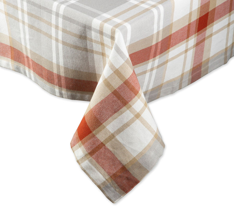 Design Imports Cozy Picnic Plaid Tablecloth 60x104 — Main view
