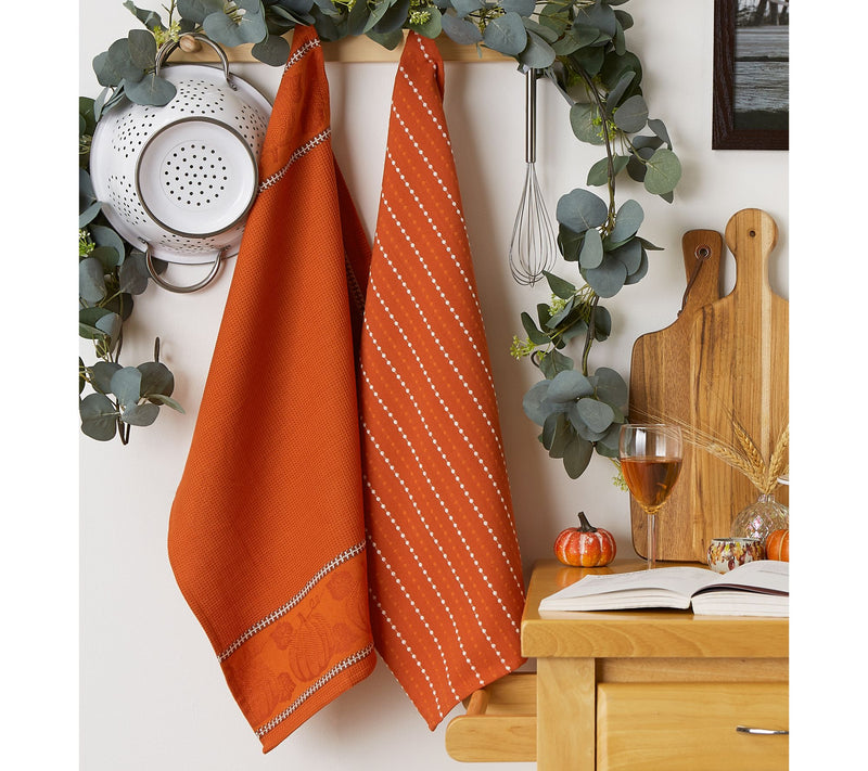 Design Imports Set of 3 Harvest Kitchen Towels — View 10