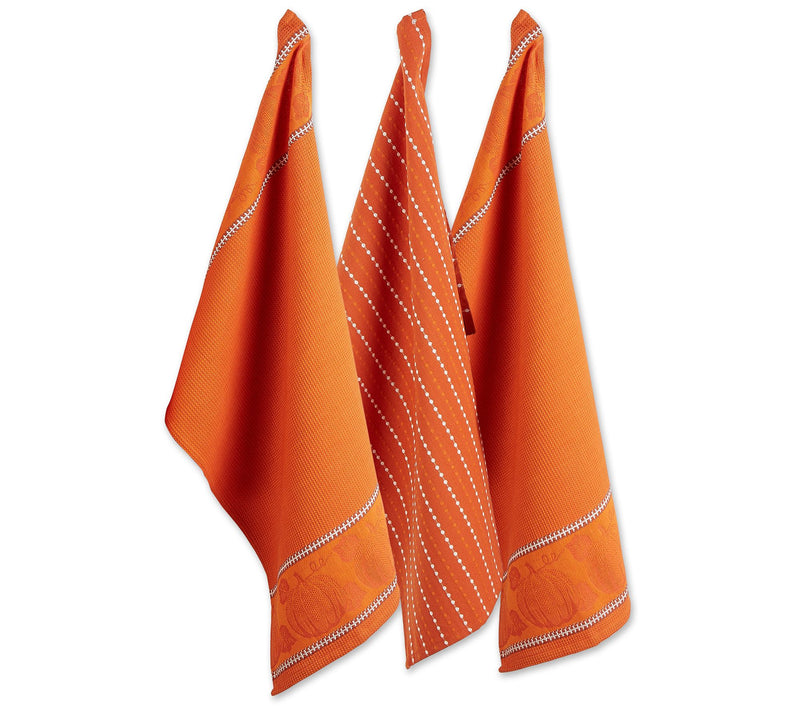 Design Imports Set of 3 Harvest Kitchen Towels — View 6