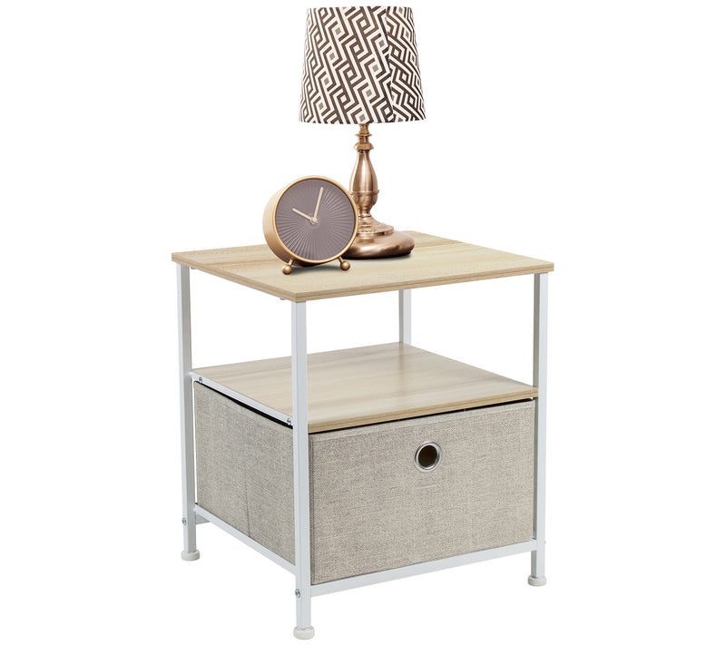 Sorbus Nightstand 1-Drawer Shelf Storage — View 17