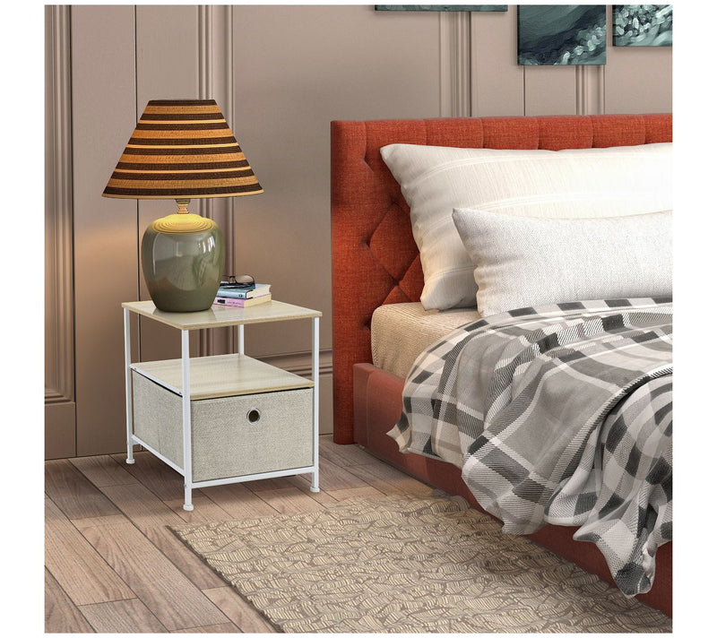 Sorbus Nightstand 1-Drawer Shelf Storage — View 20