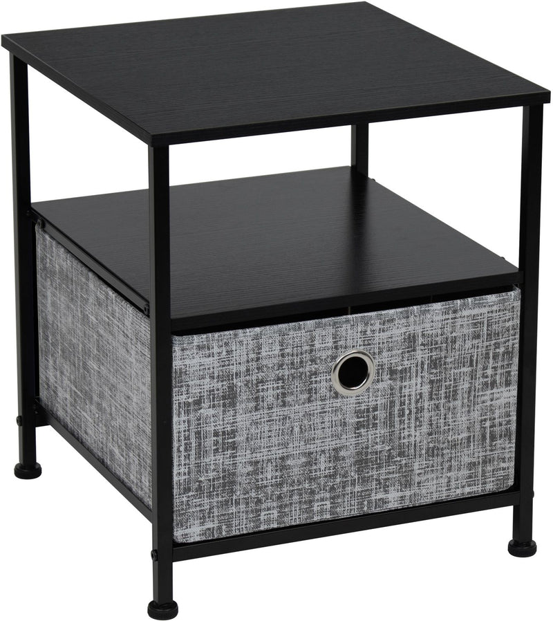 Sorbus Nightstand 1-Drawer Shelf Storage — View 15