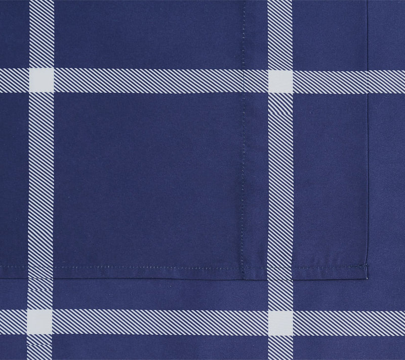 Truly Soft Printed Windowpane Twin Sheet Set — View 8